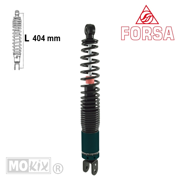 Schokbreker Honda Forza 250/SH 300 Zwart Forsa