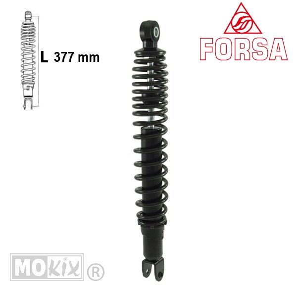 Iskunvaimennin Honda SH 13 125/150 Black Forsa