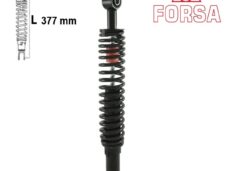 Schokbreker Aprilia Scarabeo 06-08 400 Zwart Forsa