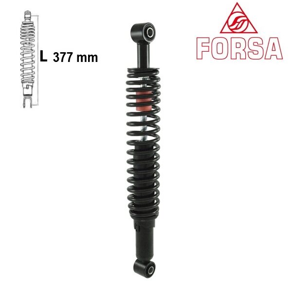 Schokbreker Aprilia Scarabeo 06-08 400 Zwart Forsa
