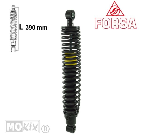 Schokbreker Aprilia Scarabeo 03-06 500 Zwart Forsa
