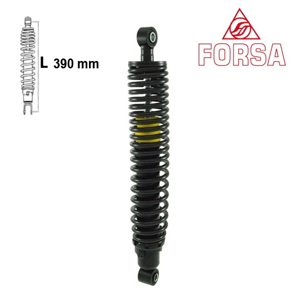 Schokbreker Aprilia Scarabeo 03-06 500 Zwart Forsa