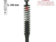 Schokbreker PIA X EVO/X7/X8 125 Zwart Forsa