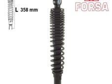 Schokbreker Yamaha VP Xcity 07-08 250 Zwart Forsa