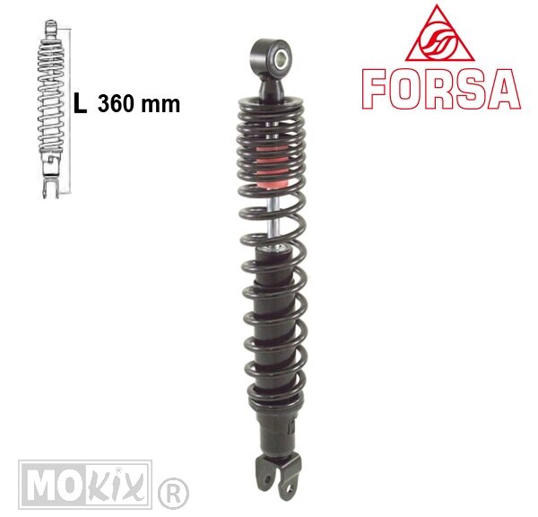 Schokbreker Peugeot Geopolis 125 Zwart Forsa