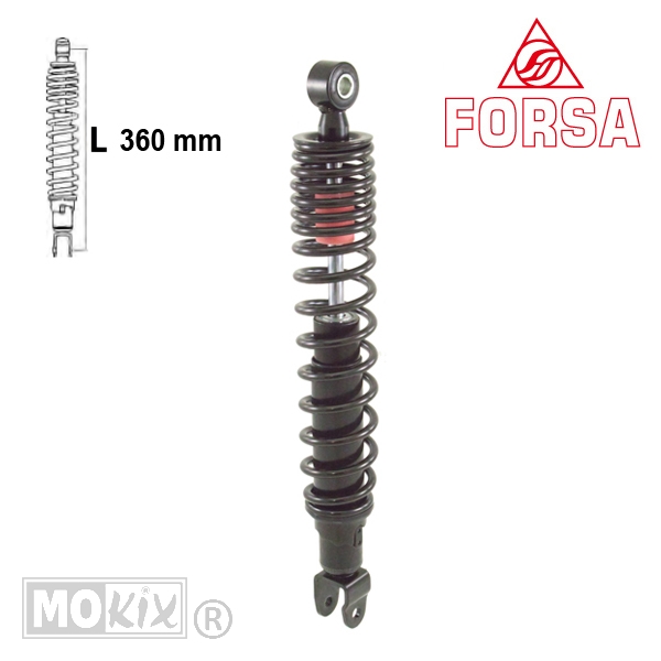 Schokbreker Peugeot Geopolis 125 Zwart Forsa