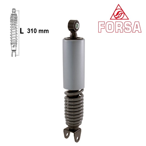 Schokbreker Aprilia Scarabeo 2T 50 Zwart Forsa