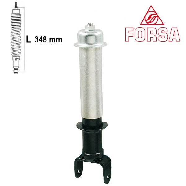 Schokbreker PIA Vespa FL/PK 50/125 Zwart Forsa