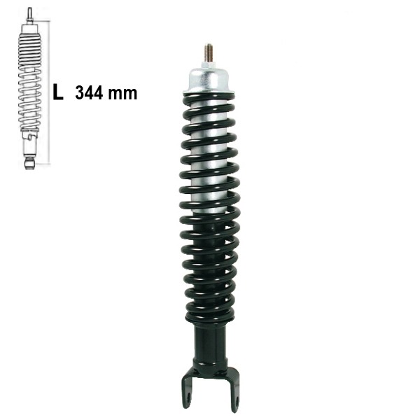 Schokbreker PIA Vespa FL/PK 50/125 Zwart Classic - RMS Classic