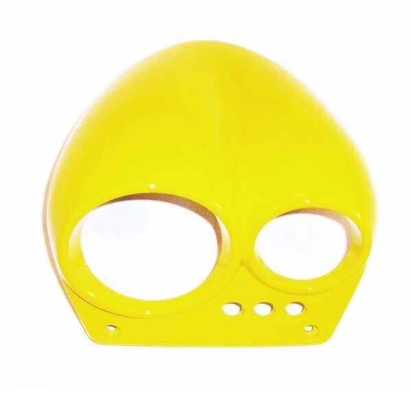 Kilometertellerkap Yamaha Aerox Geel ORG