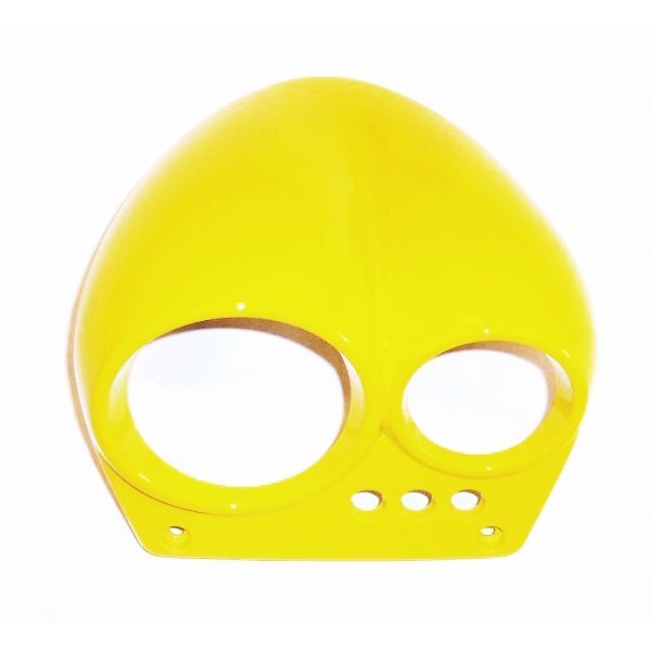 Kilometertellerkap Yamaha Aerox Geel ORG