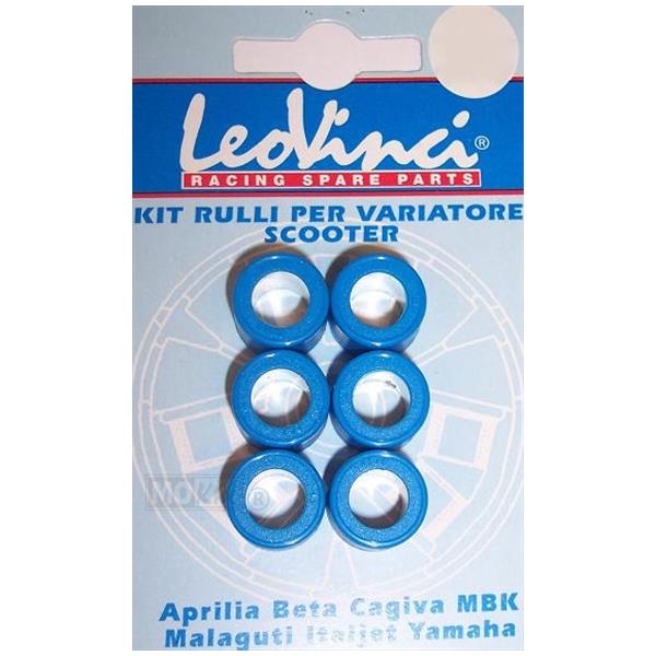 ROLLENSET(6) Leovinci 15x12 Blauw 45/7.7g - LeoVince