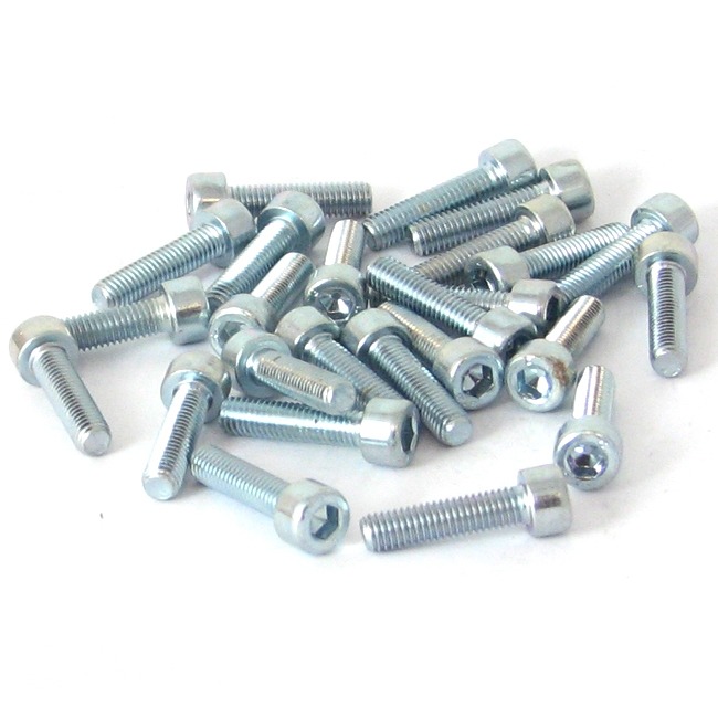Inbus-Bout M 5x20 Elvz 25stuks - Bollard
