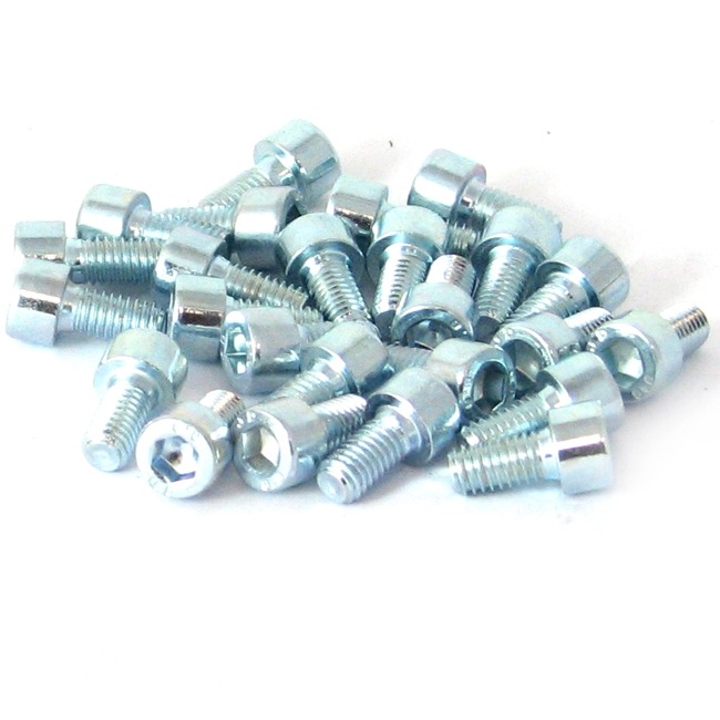 Inbus-Bout M 6x 12 Elvz 25stuks - Bollard