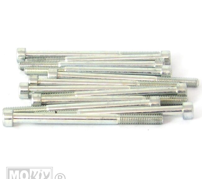 Sexkantsbult M 6x90 Elvz 12 stycken - Pollare