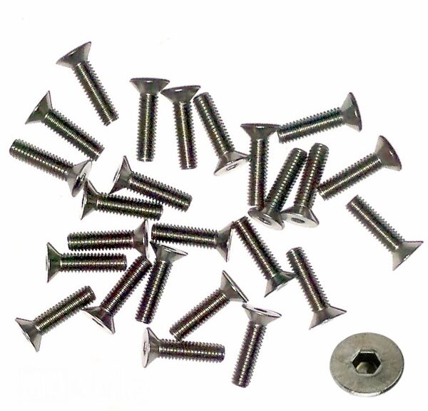 Rempomp-Deksel Schroef M4x16 RVS (25)