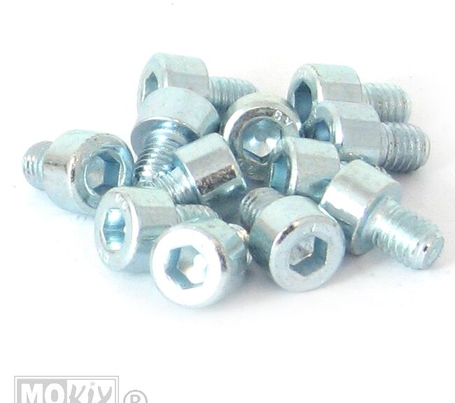 Inbus-Bout M 8x10 Elvz 12stuks - Bollard