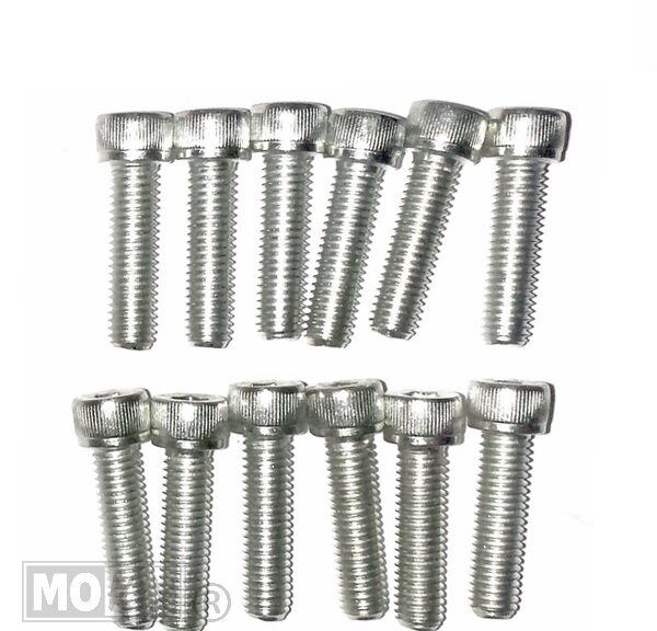 Inbus-Bout M 8x30 Elvz 12stuks - Bollard