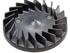 Koelventilator Piaggio 4T 2V/3V/4V 120/130mm Zwart