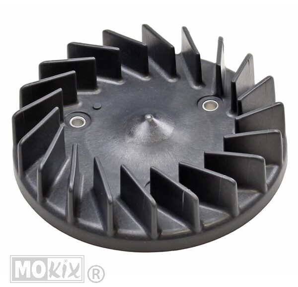 Koelventilator Piaggio 4T 2V/3V/4V 120/130mm Zwart