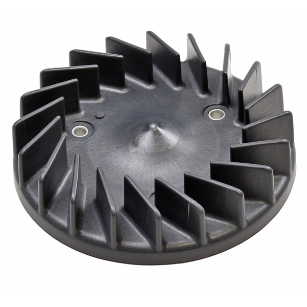 Koelventilator Piaggio 4T 2V/3V/4V 120/130mm Zwart