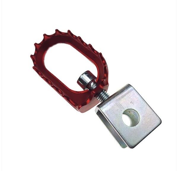 Voetsteunset Derbi Senda-R Aluminium Rood