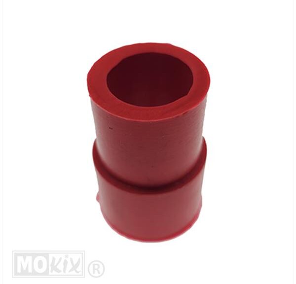 Uitlaatrubber UNI 18/21mm Rood