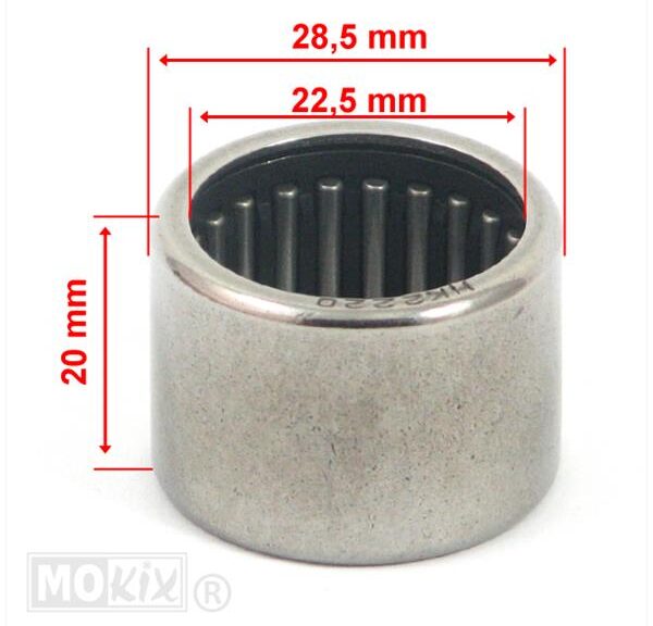 Naaldlager Achtervork Rieju 28x22.5x20 ST - Supertec
