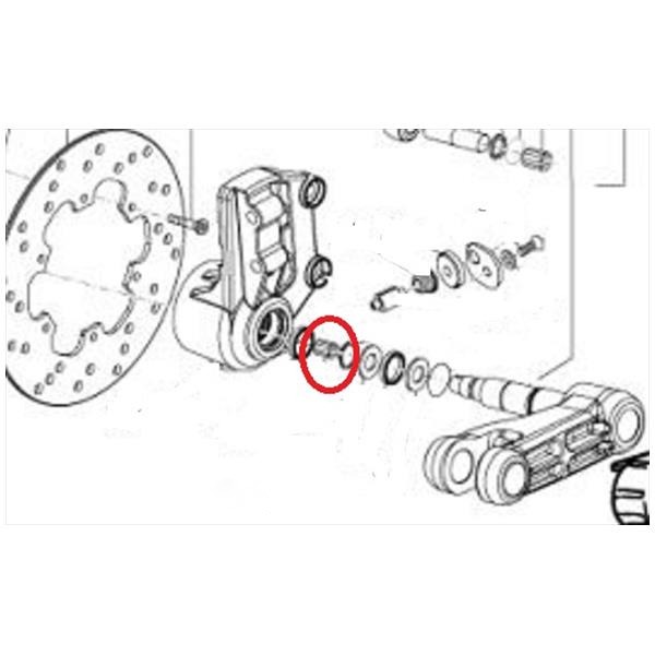 Naaldlager Piaggio Vespa ET4 125 HK2212 ST - Supertec