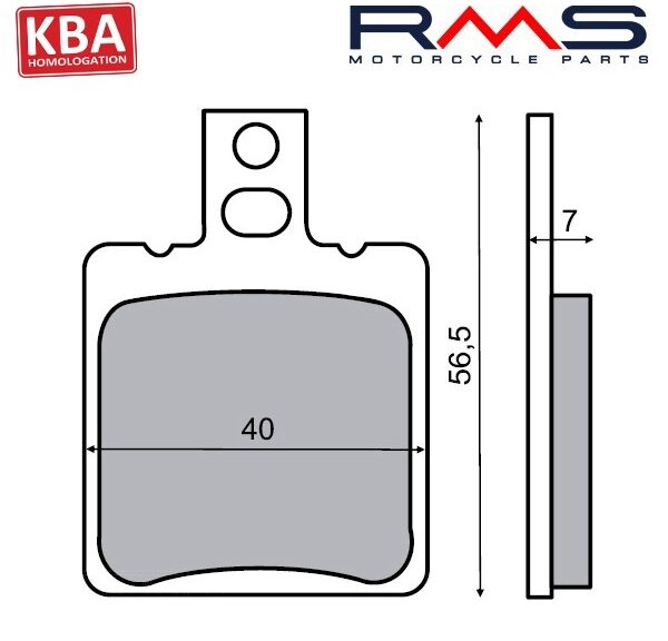 Remblokset RMS (Brembo Aprilia RS) CE