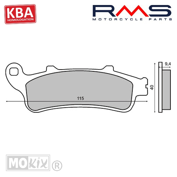 Remblokset Lucas STD Aprilia/KTM/Honda KBA