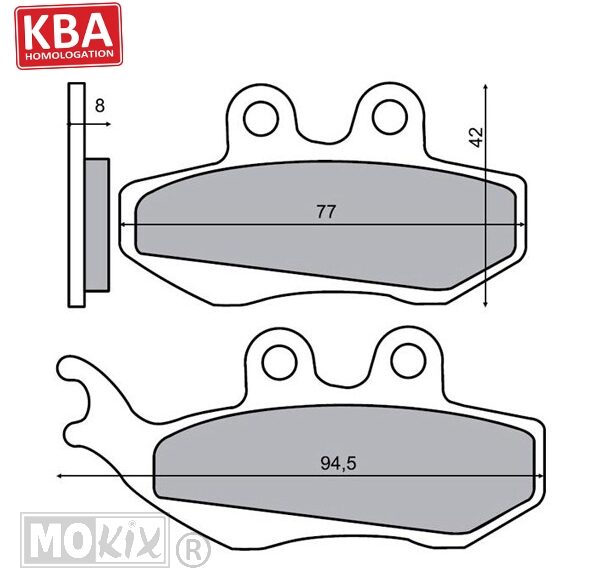 22 510 0360 REMBLOKSET RMS (APRILIA RS2000) CE