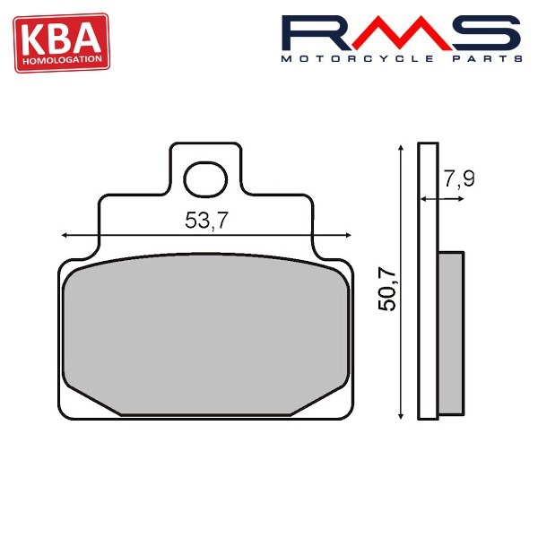 Remblokset RMS (Aprilia Leonardo 2001) CE