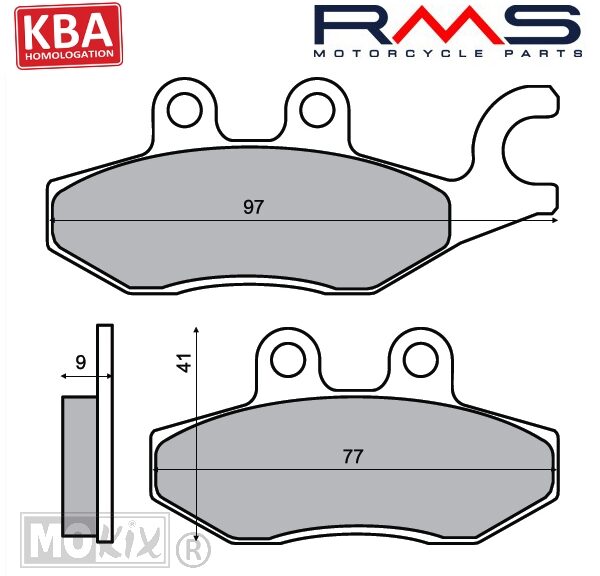 22 510 2600 REMBLOKSET RMS (PIAGGIO FLY 4T 100cc) CE