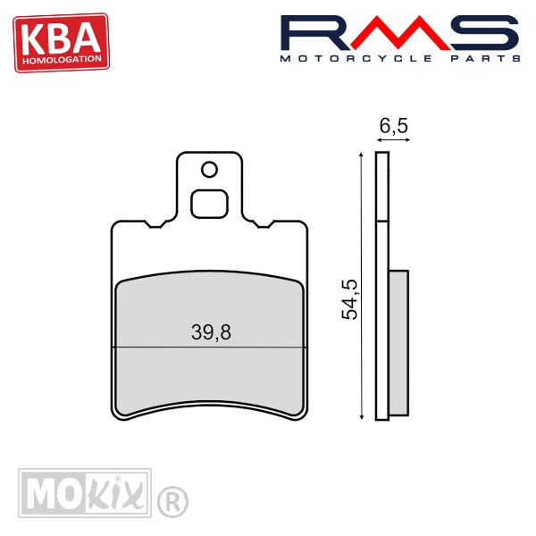 Remblokset RMS (NEO'S/Ovetto >97) CE"
