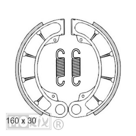 Remschoen-SET Honda Pantheon RMS CE