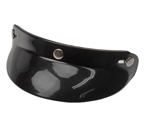 Helm Klep LE Mans/Custom 195mm Zwart MKX