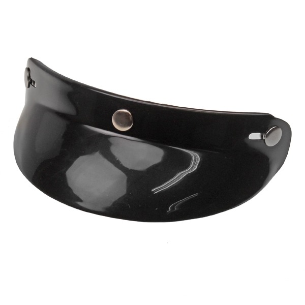 Helm Klep LE Mans/Custom 195mm Zwart MKX