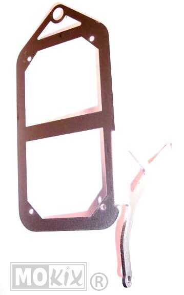 Kentekenplaathouder Morini Aluminium Staand - Opticparts