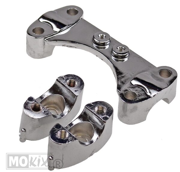 Stuurklem SET China Grand Retro Chroom