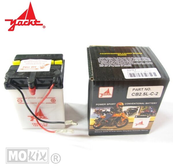 Accu CB2.5L-C-2 (YB2.5L-C-2) 81x71x106 Yacht