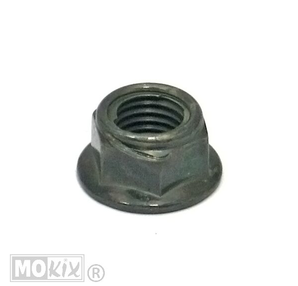 Borg/Flens Moer M10 x1.50  Elvz Zwart (1)