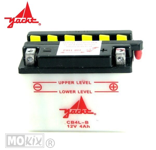 Accu CB 4L-B (YB 4L-B) 121x71x92 Yacht