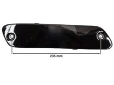 Deksel Zijscherm China Grand Retro 235mm Zwart