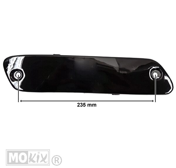 Deksel Zijscherm China Grand Retro 235mm Zwart