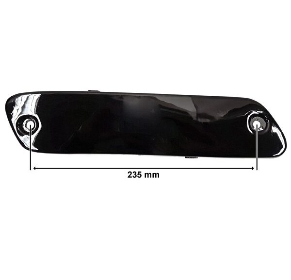Deksel Zijscherm China Grand Retro 235mm Zwart