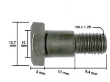 Bout Zijstandaard China JET TEN M8x1.25 (1)