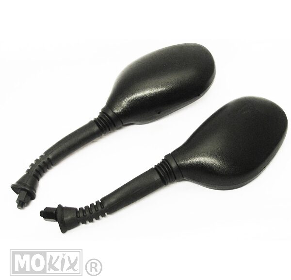 Spiegel China JET TEN Zwart SET Links+Rechts - MKX