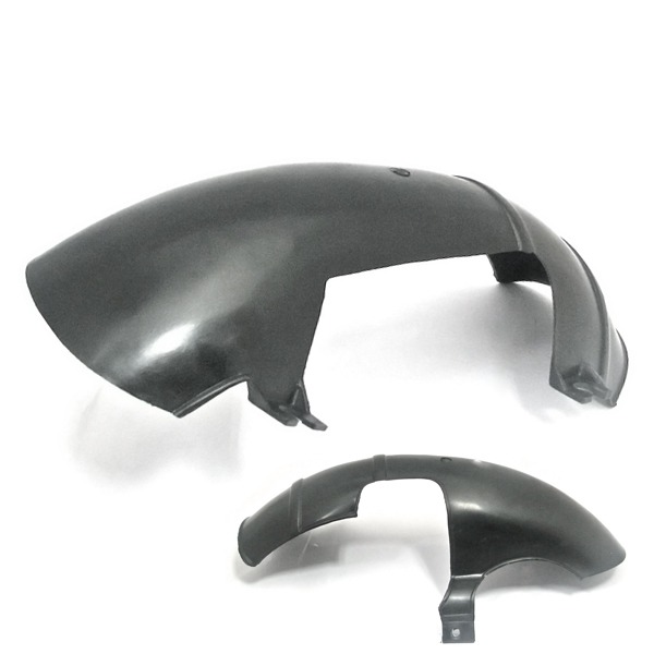 Achterbandspatbord China JET TEN Zwart