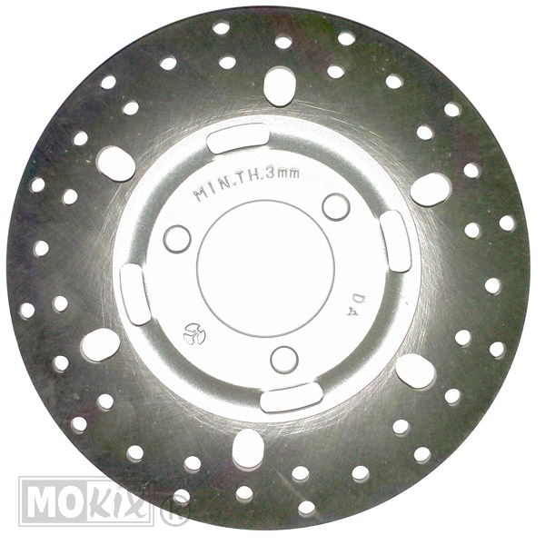 Remschijf China JET TEN 180x48.5x4 Inox
